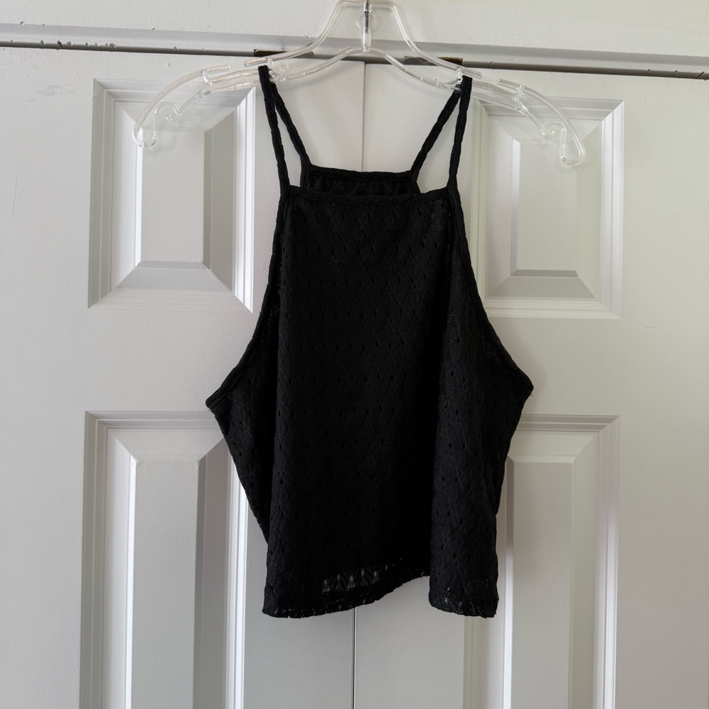 ⭐️ Atmosphere Black Lace Tank Top